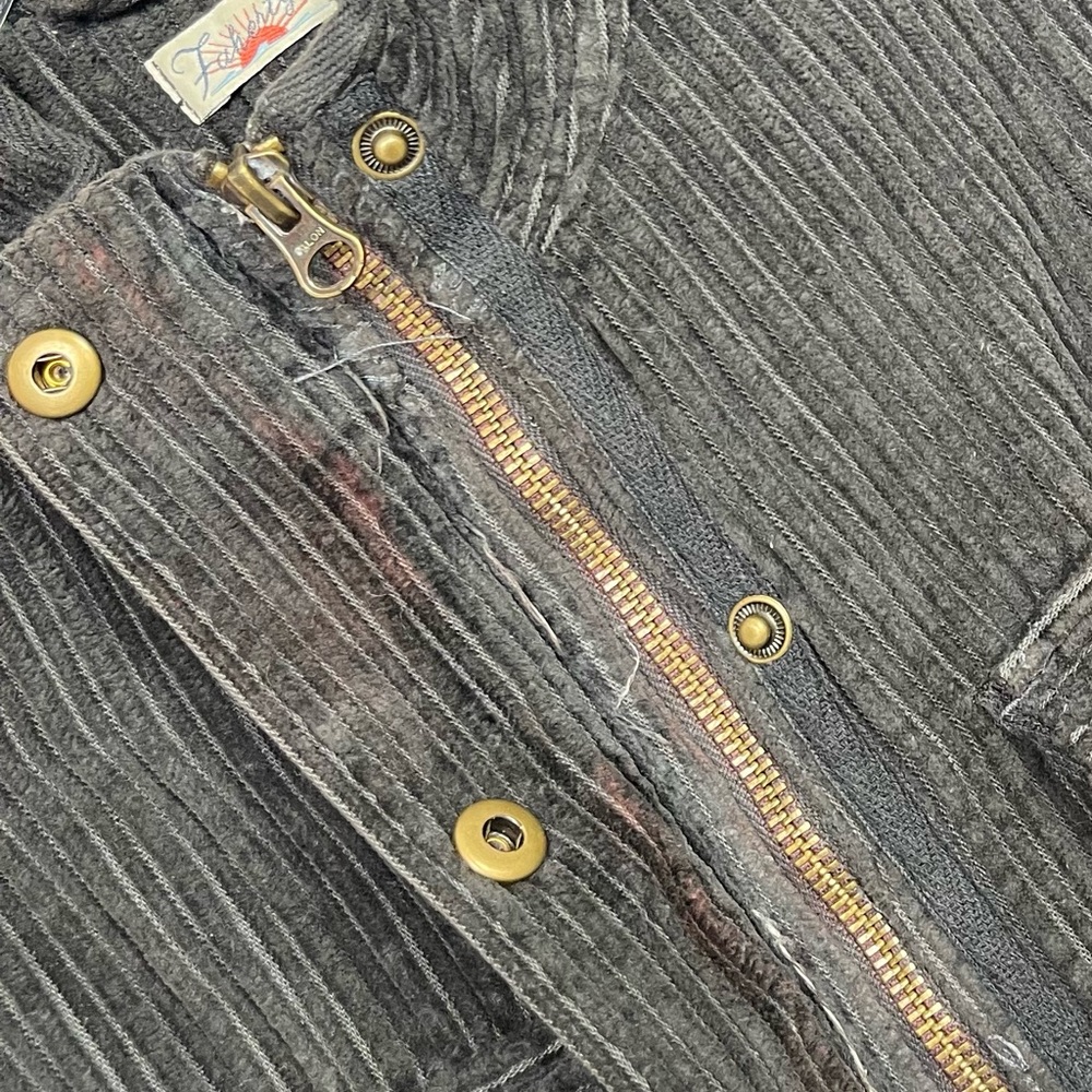 Faherty Acadia Utility Corduroy Jacket Women’s Size XS Cotton Plaid Lined - Picture 13 of 16